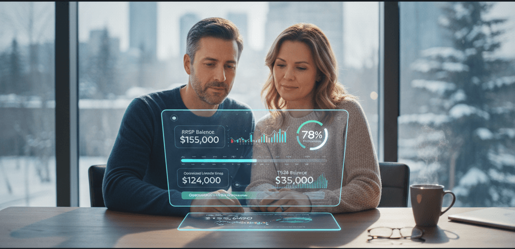 Average Canadian RRSP and TFSA Balances at Age 45 (2026)